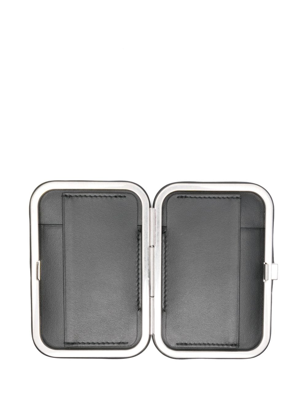 Shop Prada Rigid Card Holder In White