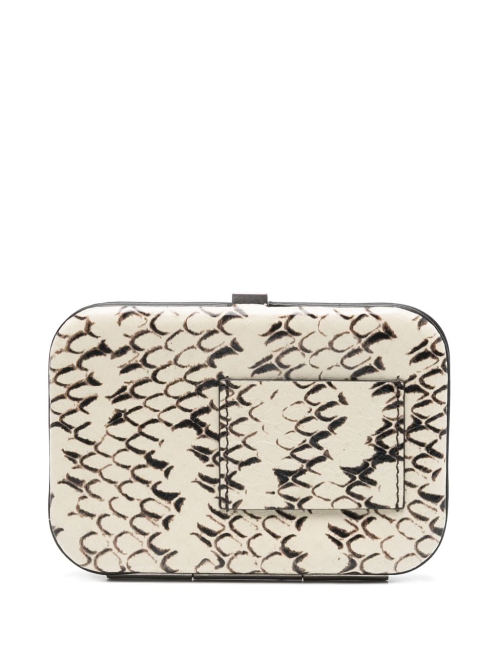 Shop Prada Rigid Card Holder In White