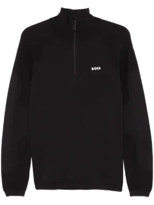 Nike NSW Tech Fleece ハーフジップ スウェットシャツ | ブラック