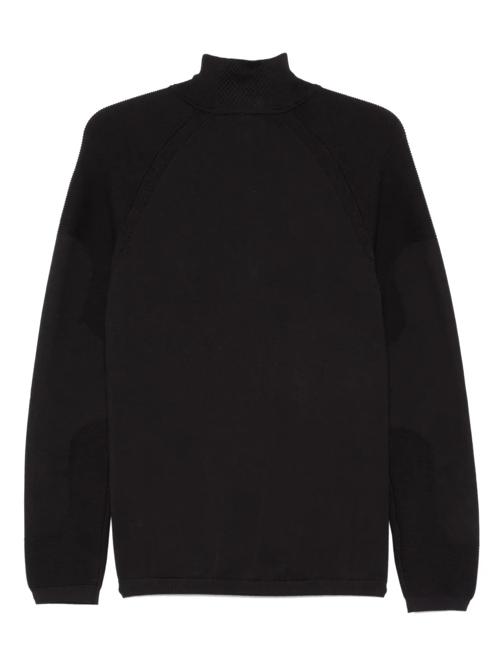 BOSS Trui met rubberen logo - Zwart