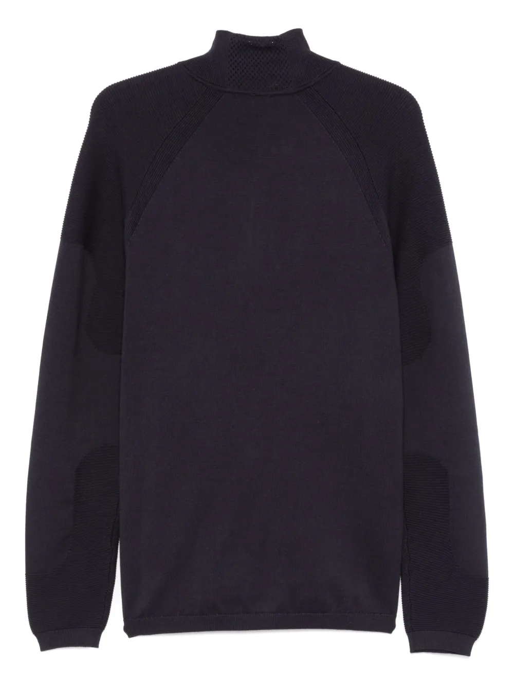 BOSS Trui met rubberen logo - Blauw