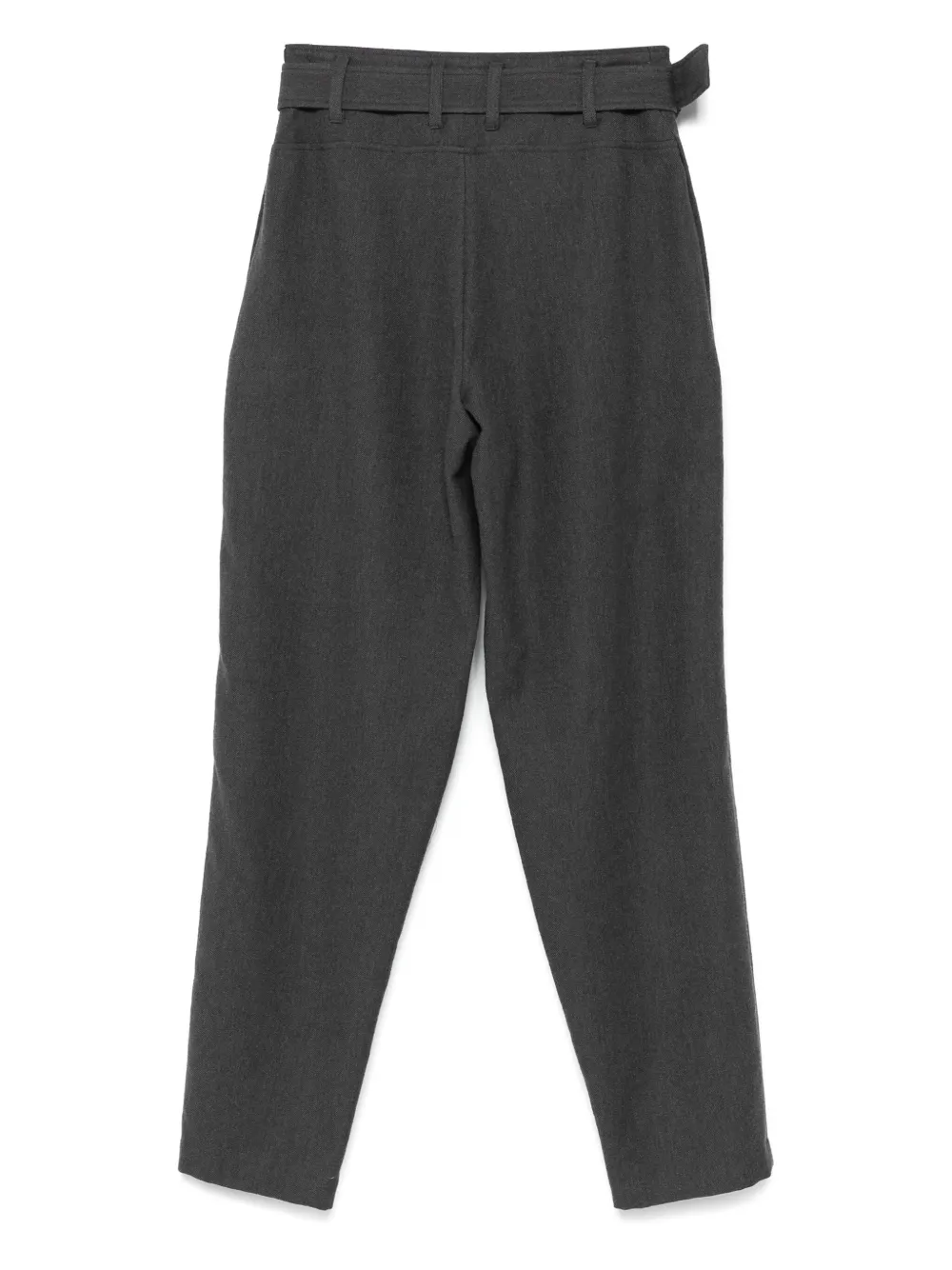 Yohji Yamamoto Broek met toelopende pijpen - Grijs