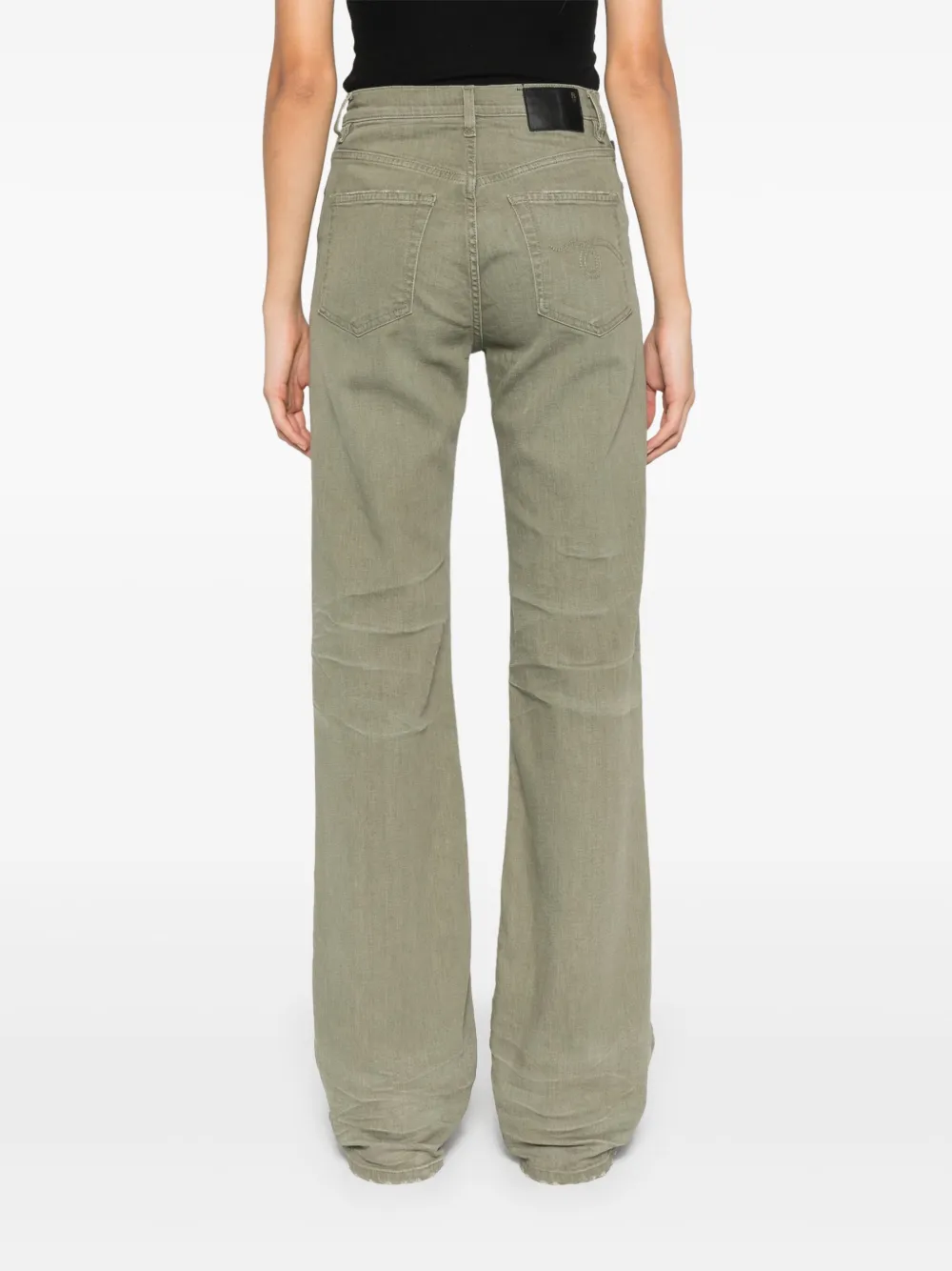 R13 Jane jeans Groen