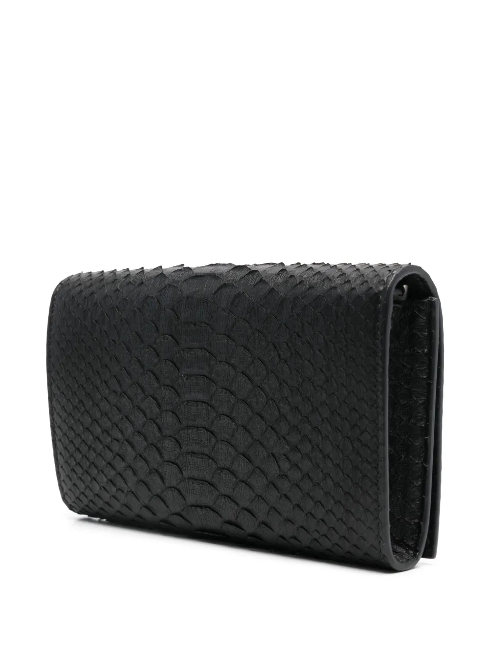 Rick Owens Leren clutch Zwart
