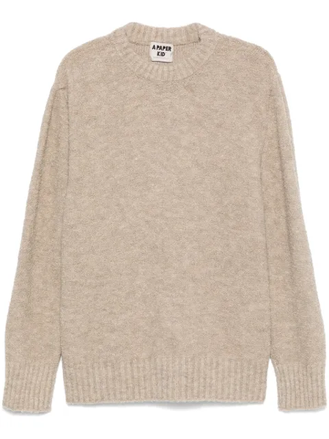 A Paper Kid bouclé sweater