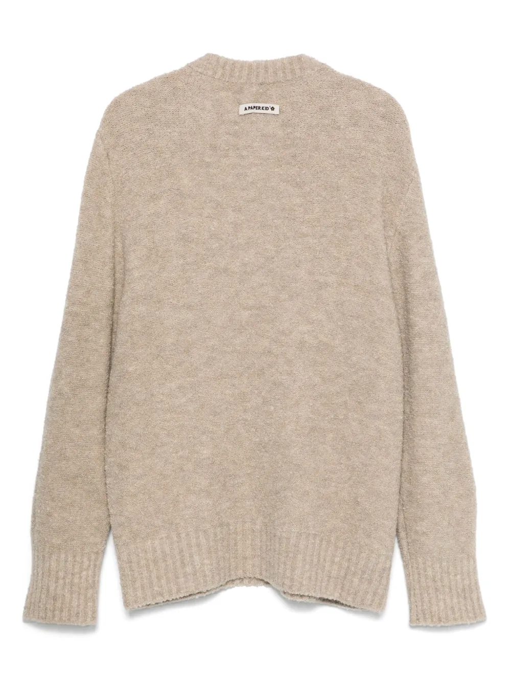 A Paper Kid bouclé sweater - Bruin