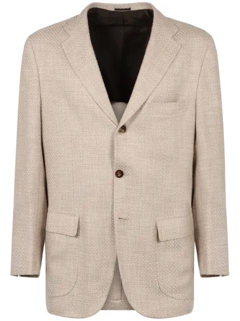 Kiton cashmere-wool jacket