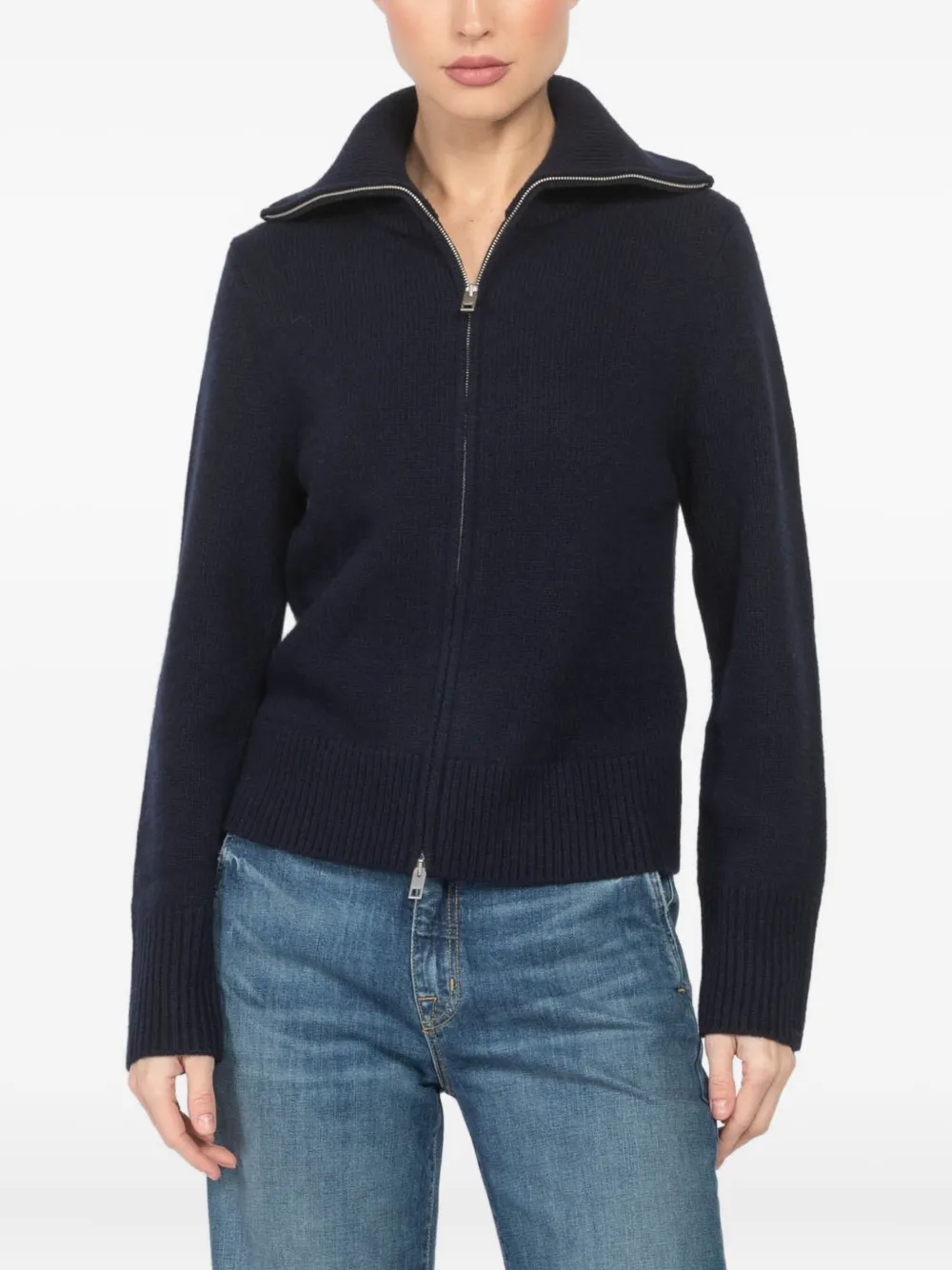 Nili Lotan Vest met rits Blauw