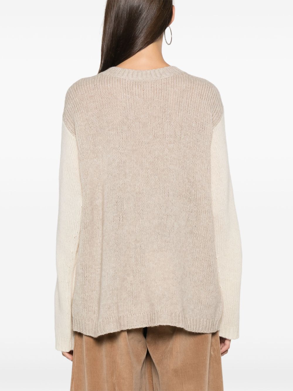 Shop Sofie D'hoore Matcha Sweater In Neutrals