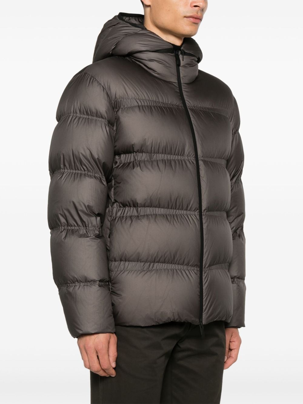 Shop Moncler Masac Jacket In Grey