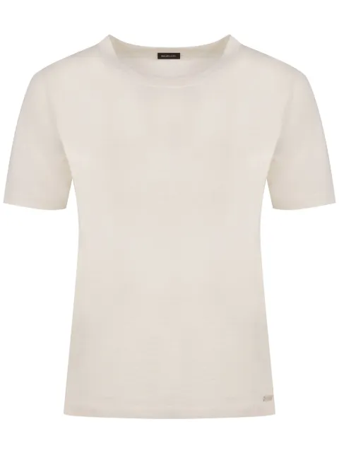 Kiton knitted cashmere-silk T-shirt