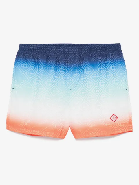 Casablanca printed jacquard swim shorts