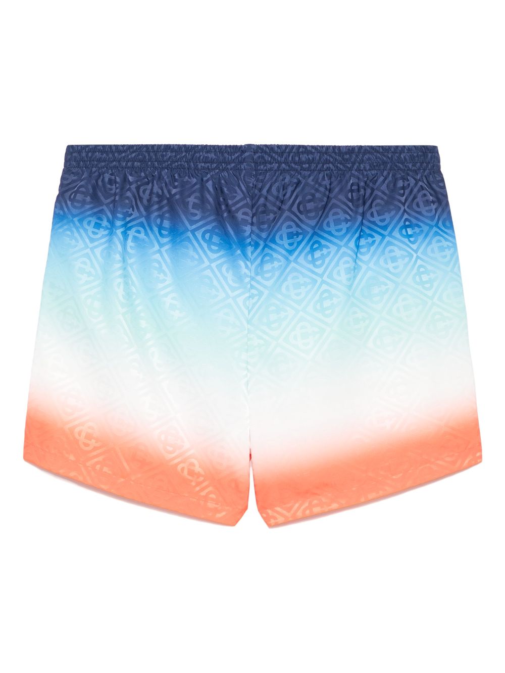 Casablanca printed jacquard swim shorts - Blue