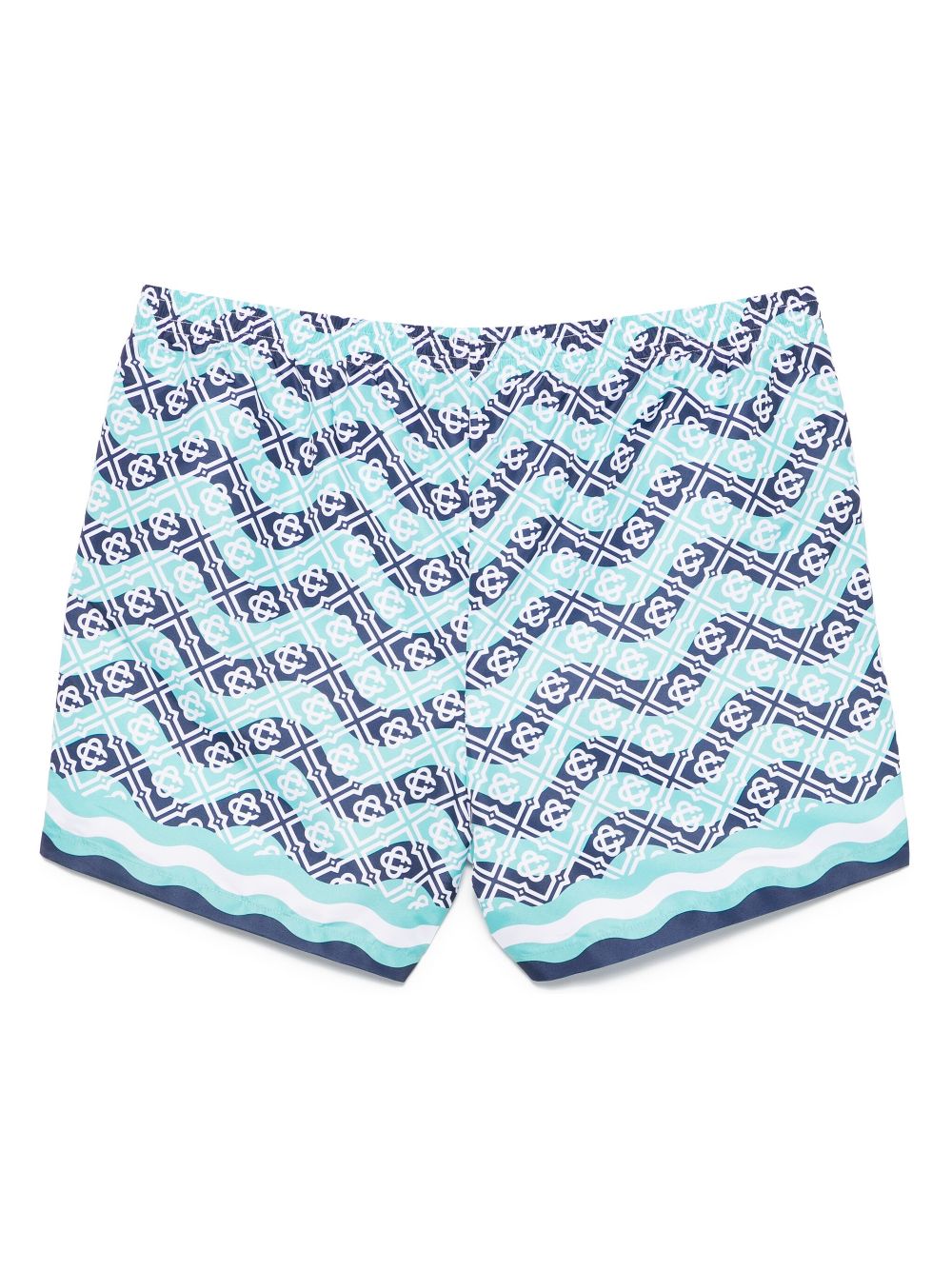 Casablanca printed swim shorts - Green