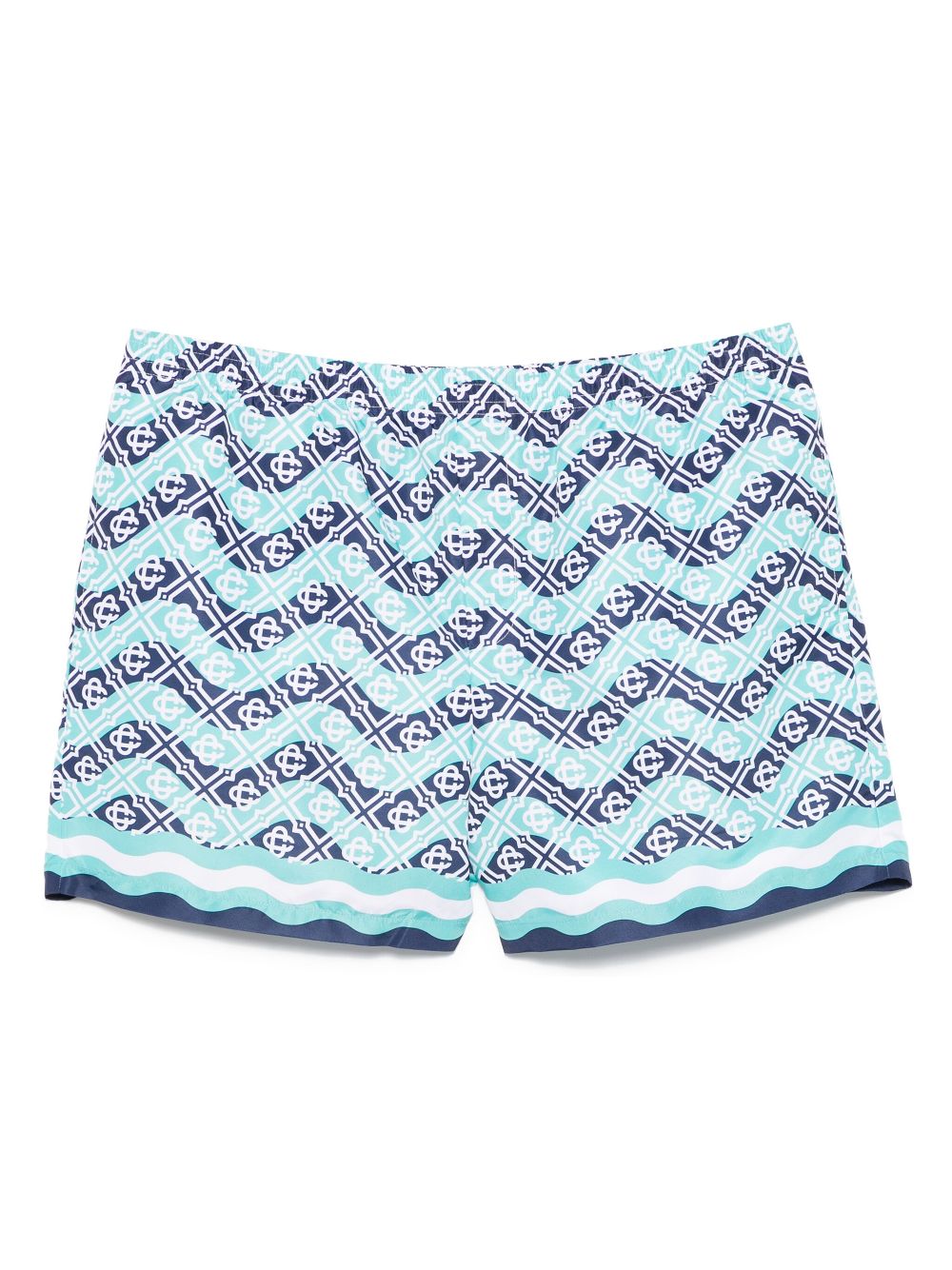 Casablanca printed swim shorts - Green