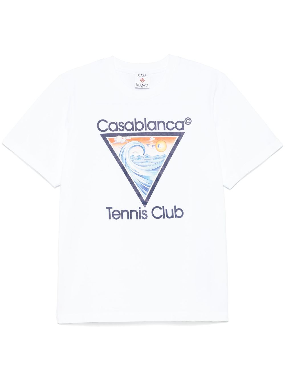 Casablanca Tennis Club Icon T-shirt - White