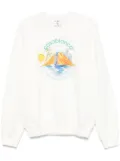 Casablanca Oasis sweatshirt - White