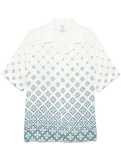 Chemise à imprimé monogrammé - Casablanca - Modalova