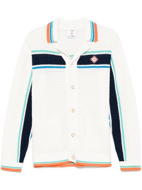 Casablanca crochet tennis shacket