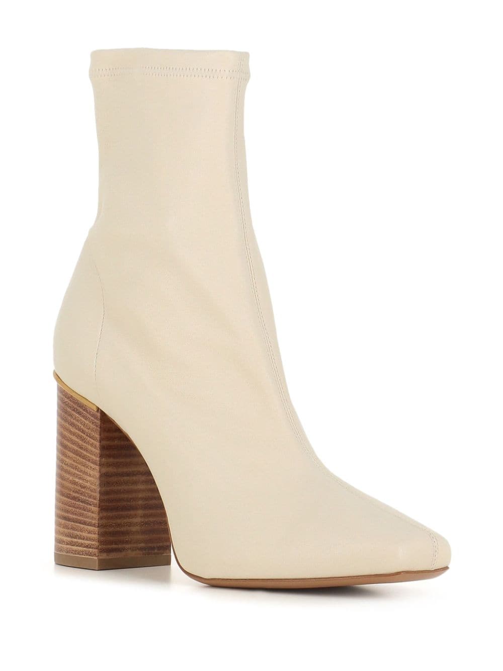 Shop Chloé Ambre Boots In Neutrals