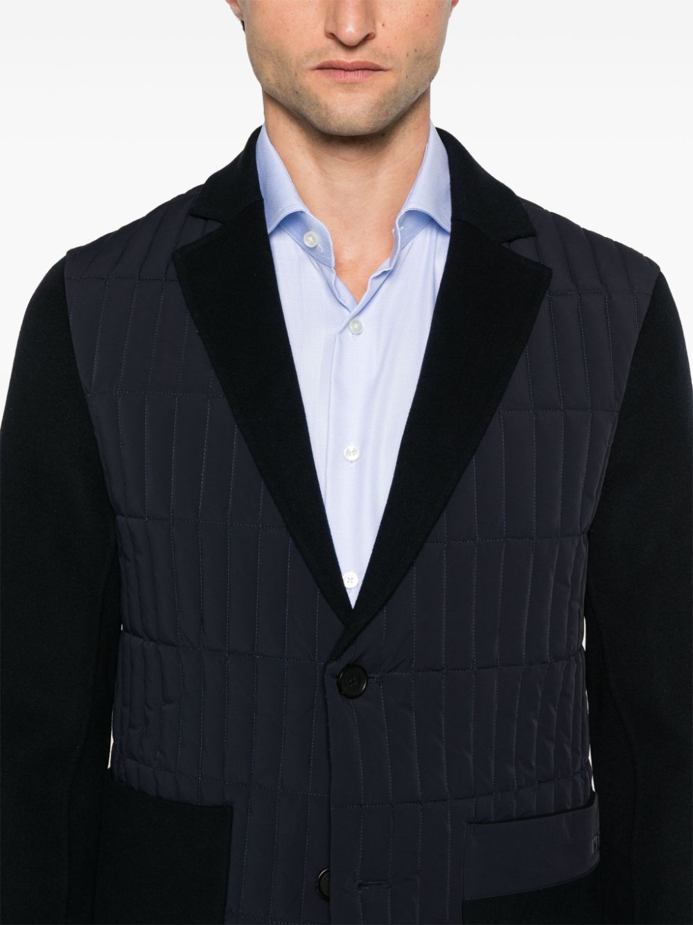 Shop Mackage John Blazer In Blue