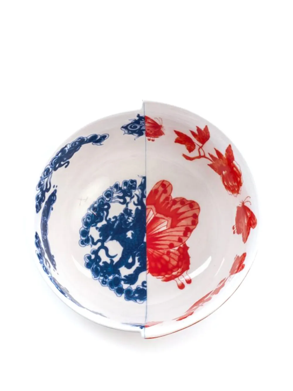 Shop Seletti Hybrid Eutropia Bowl (15.2cm) In White