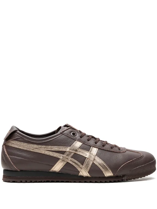 Onitsuka Tiger Tiger Mexico 66 SD Licorice Brown Champagne Sneakers Brown FARFETCH UK