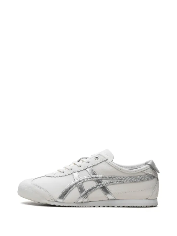 ☆関税込☆ONITSUKA TIGER★Mexico 66 White Silver★22.5-29cm Onitsuka Tiger Mexico 66 