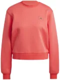 adidas by Stella McCartney logo-print performance sweatshirt - Pink