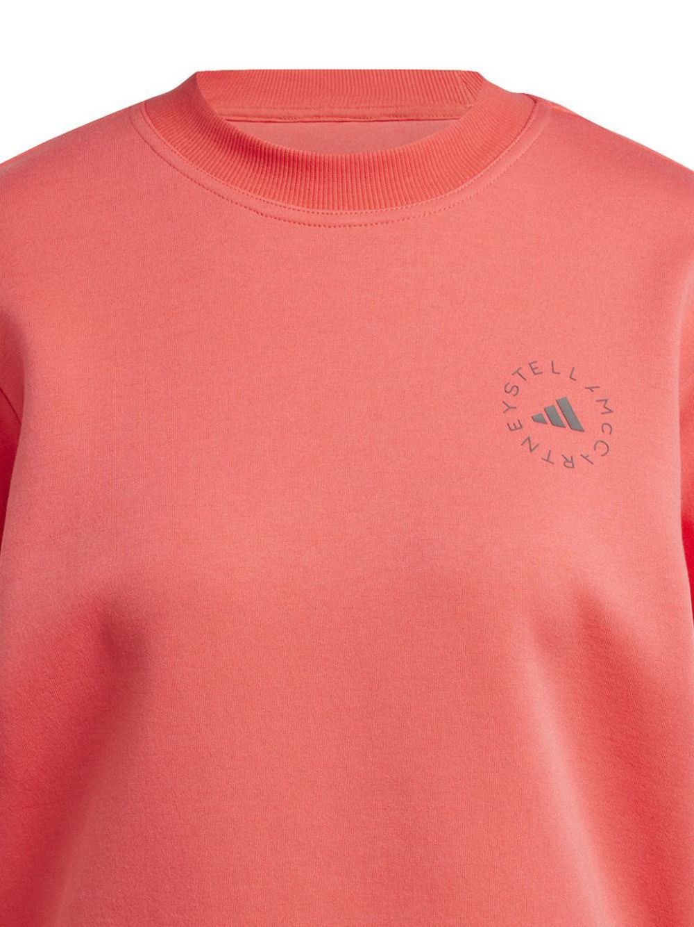 adidas by Stella McCartney Sweater met logoprint - Roze