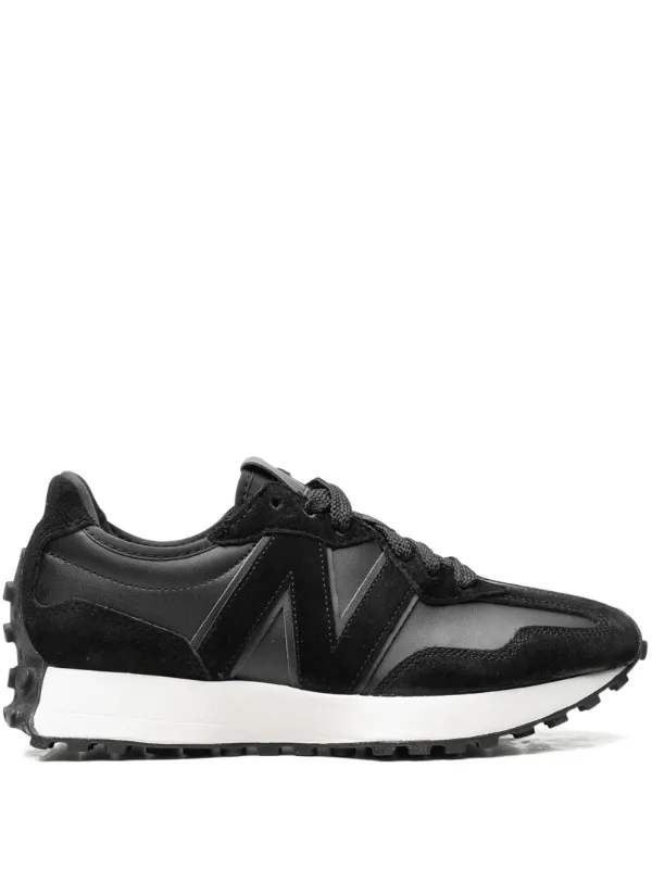 New balance 327 suede trainers black online