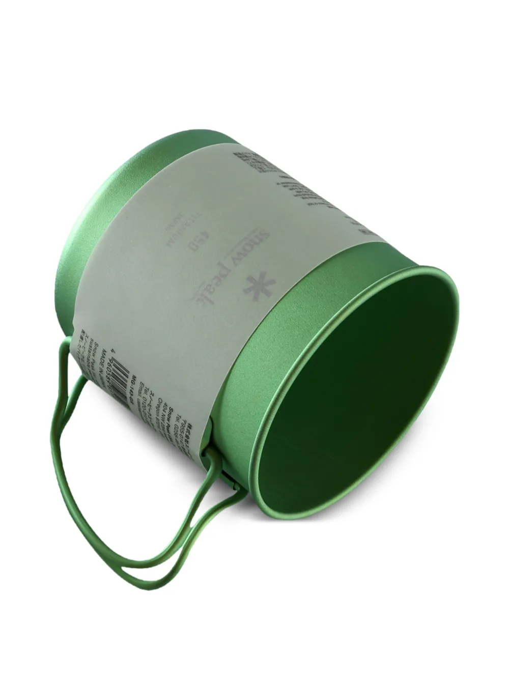 Snow Peak Ti-single 450 Mug In Green