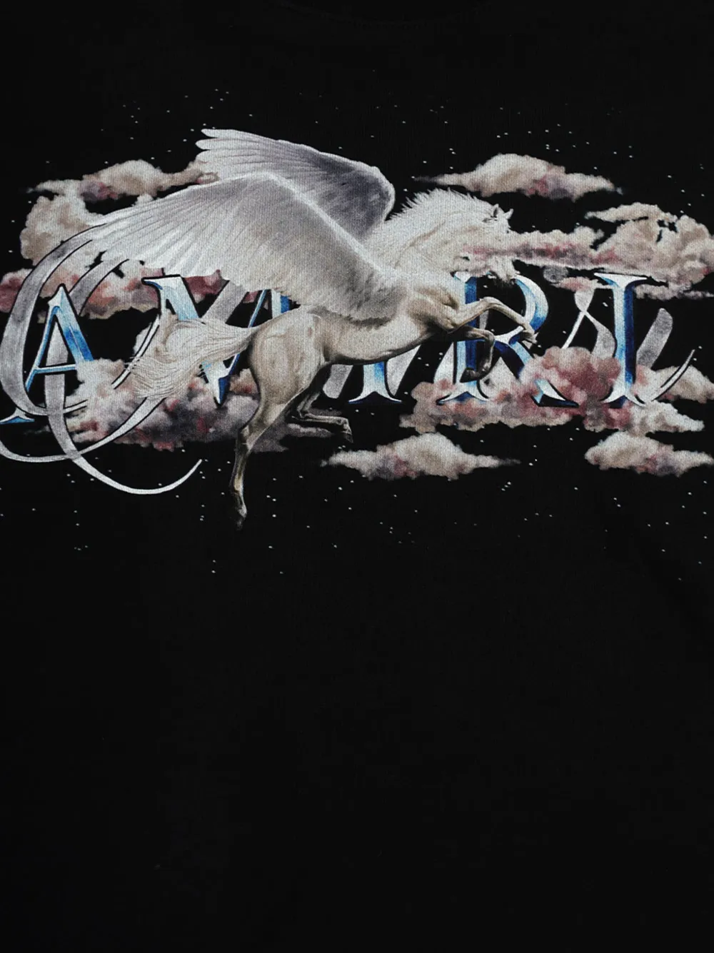 AMIRI Katoenen sweater met logoprint Zwart