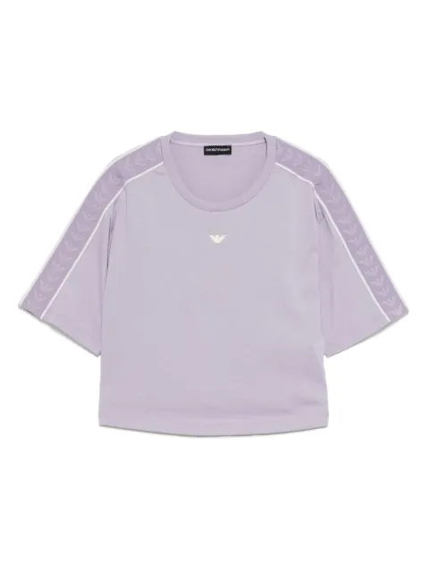 Emporio Armani Kids logo-embroidered T-shirt