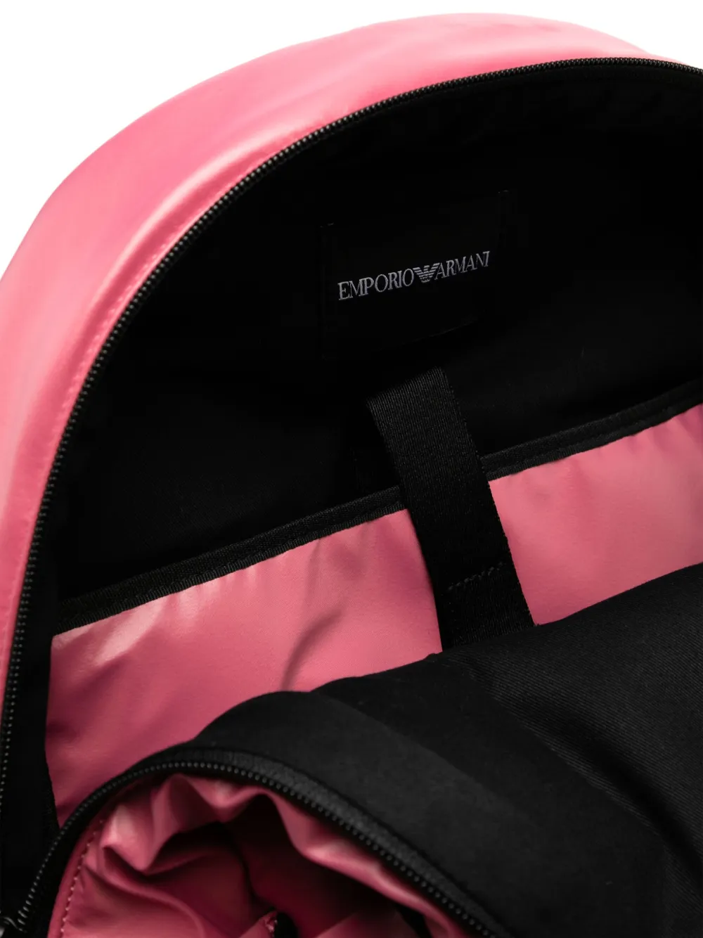 Emporio Armani Kids Rugzak met patch Roze