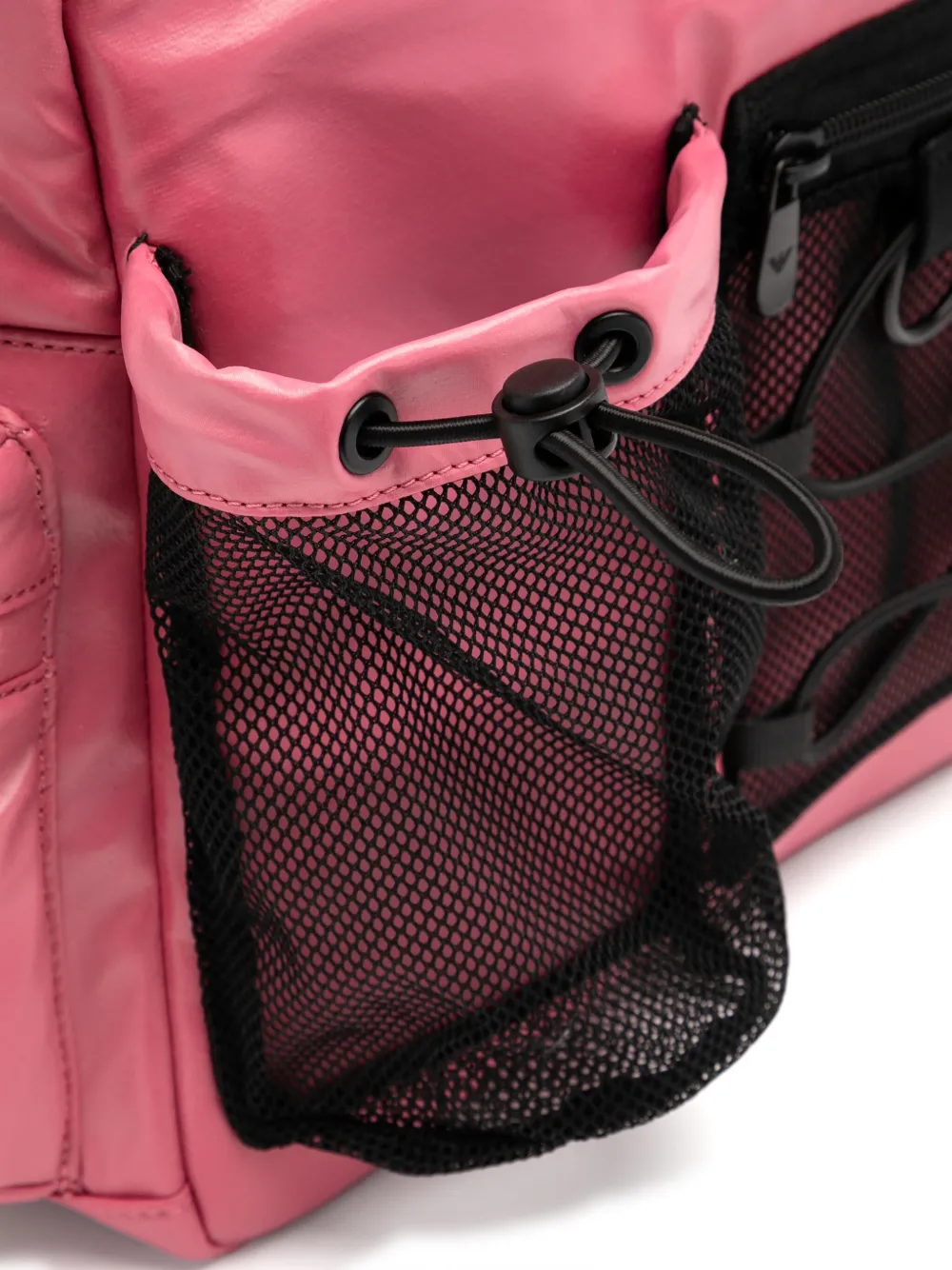 Emporio Armani Kids Rugzak met patch Roze