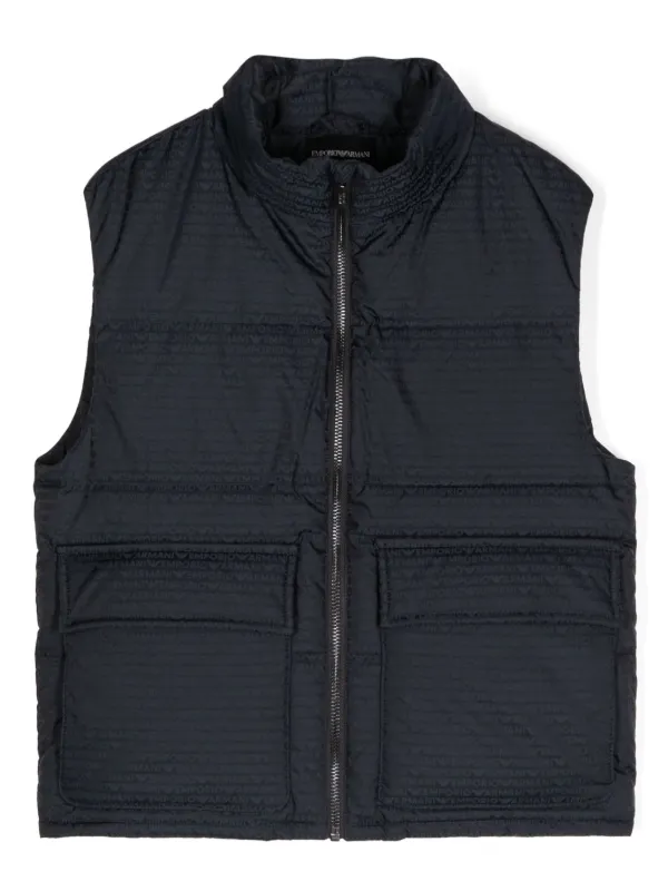 Armani vest jacket best sale