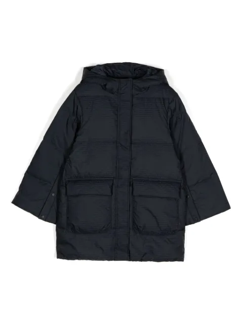 Emporio Armani Kids monogram padded jacket