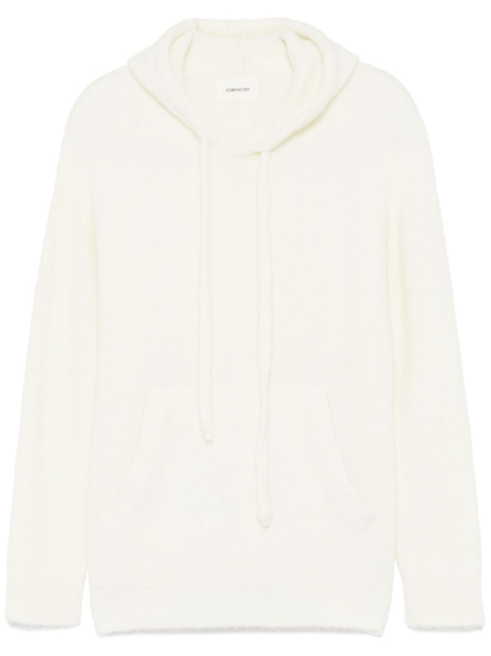 Atomo Factory Knitted Hoodie | Neutrals | FARFETCH