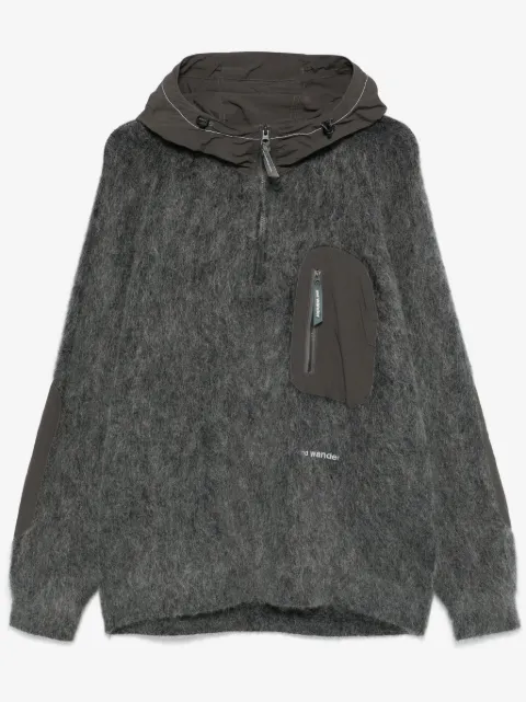 and Wander brushed hoodie