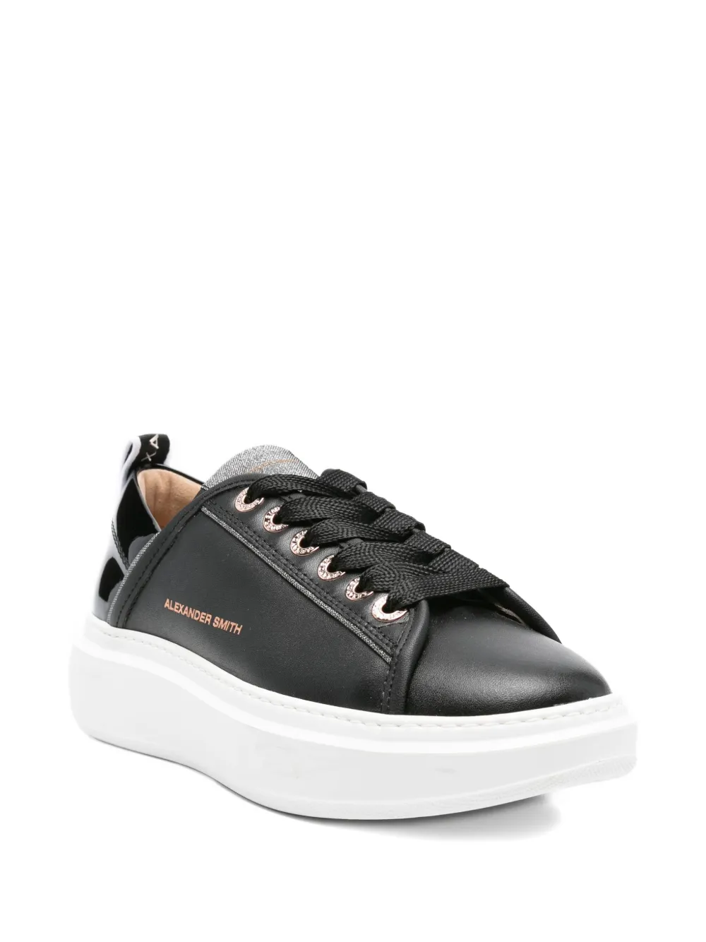 Alexander Smith Wembley lace-up sneakers Black