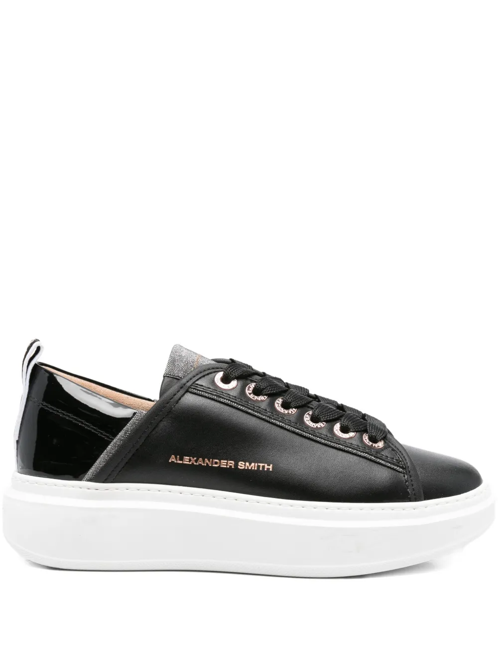 Alexander Smith Wembley lace-up sneakers Black