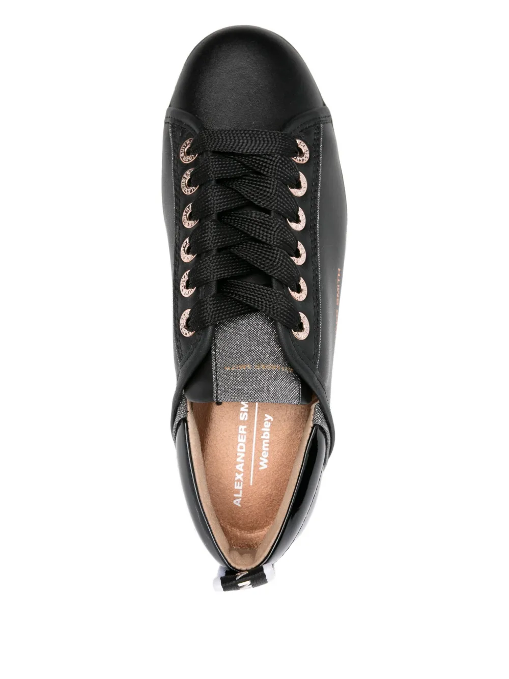 Alexander Smith Wembley lace-up sneakers Black