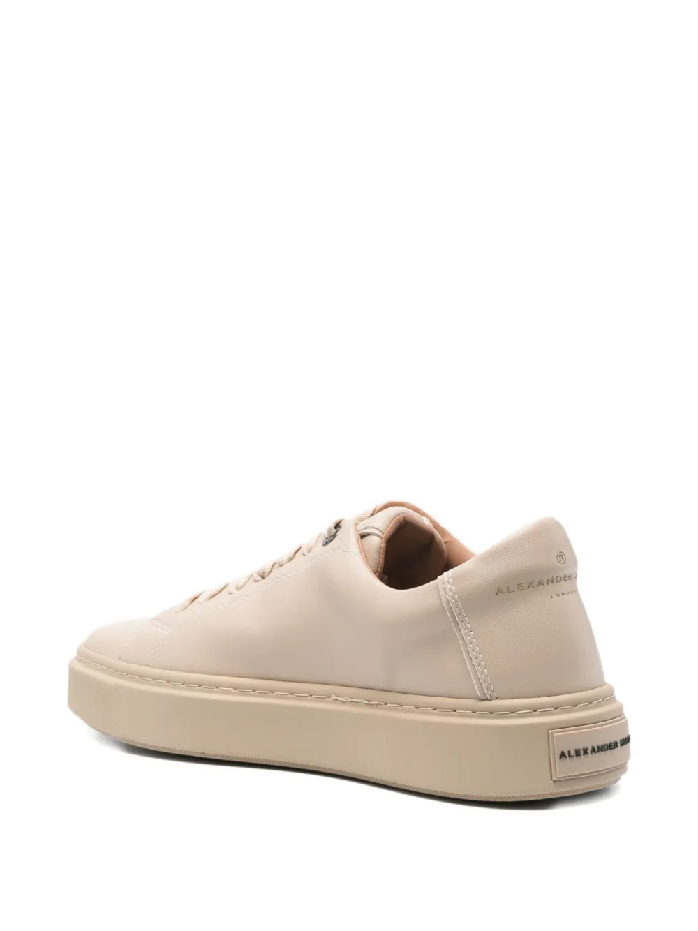 Alexander Smith London leather sneakers Neutrals