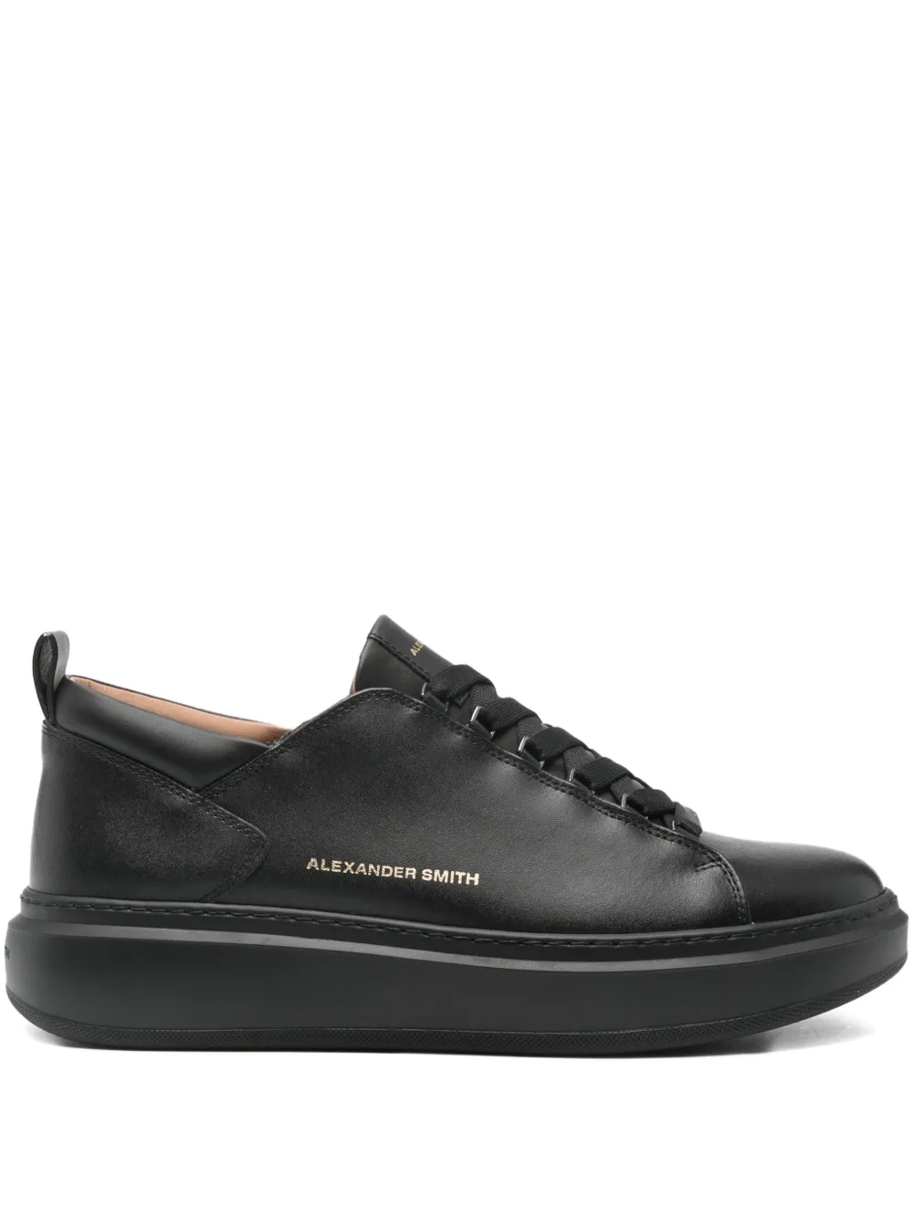Alexander Smith London leather sneakers | Black | Image 1
