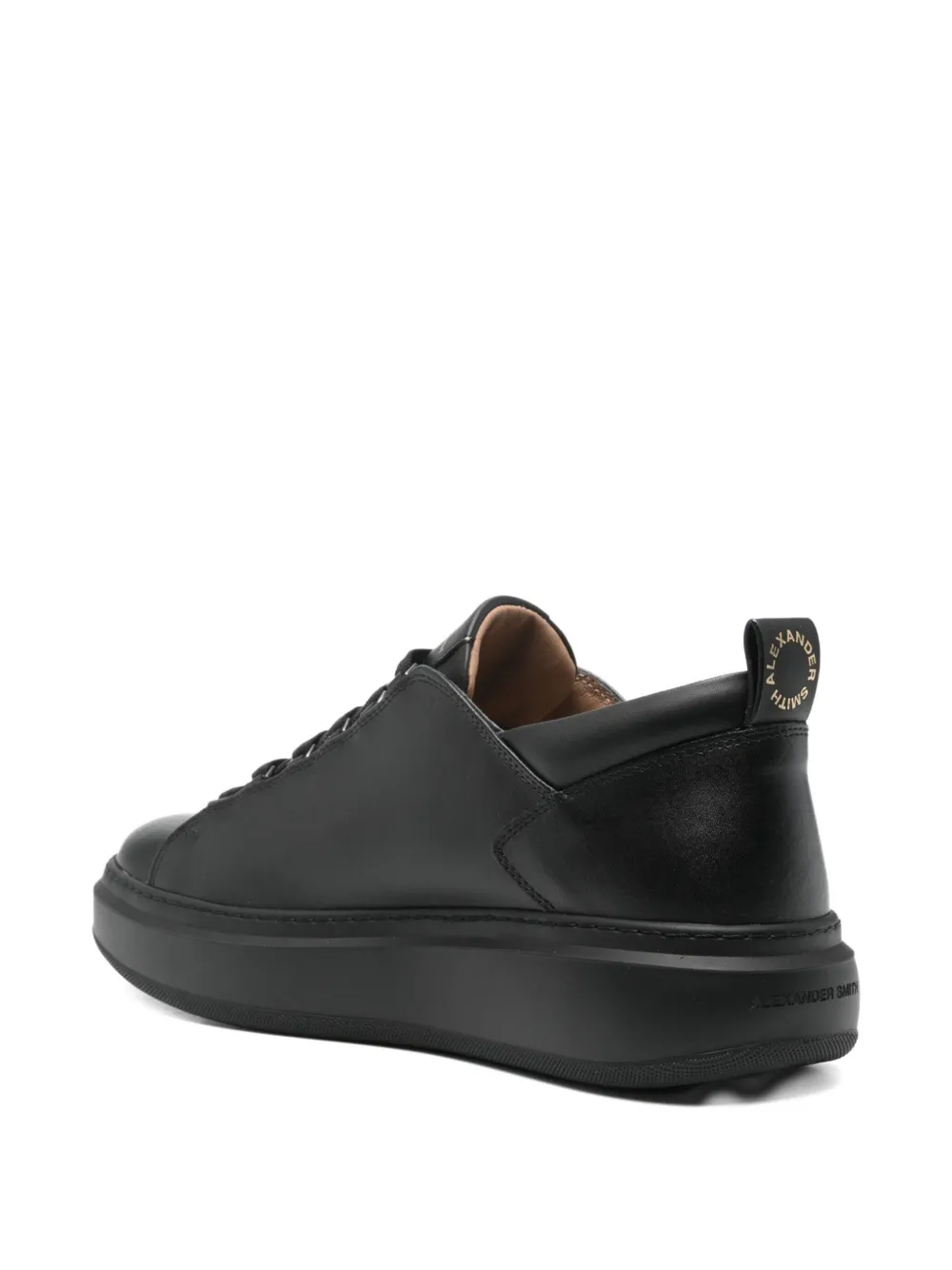 Alexander Smith London leather sneakers Black