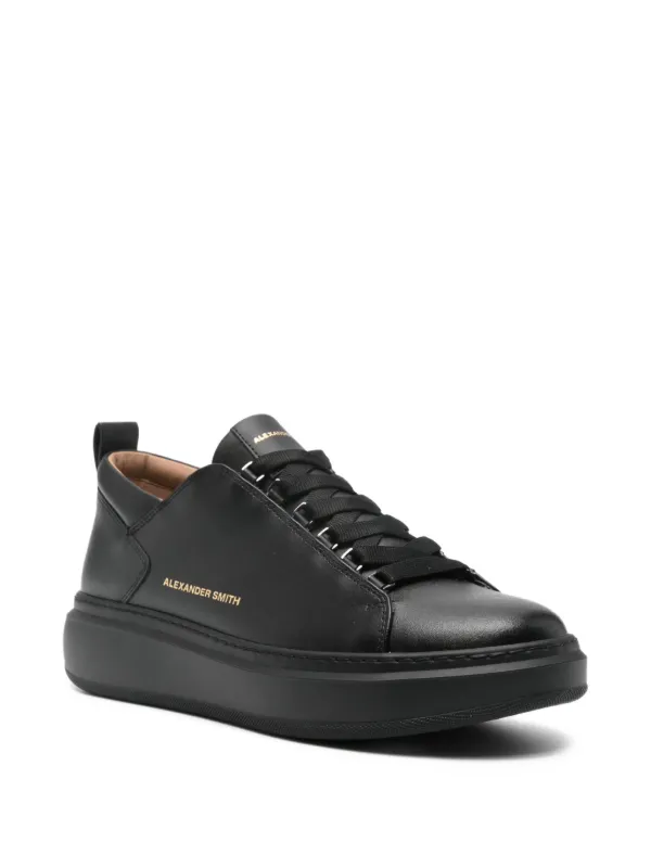 Alexander Smith London Leather Sneakers Black FARFETCH PH