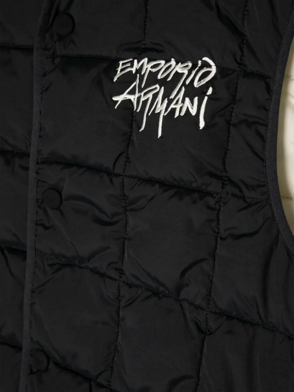 Emporio Armani Kids Jack met geborduurd logo Zwart