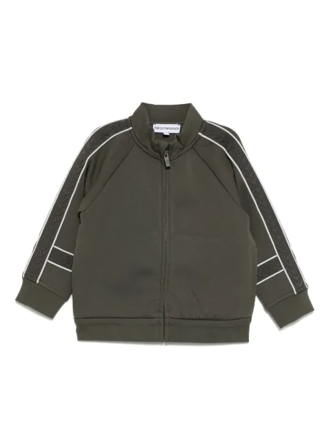 Emporio Armani Kids logo-tape jacket