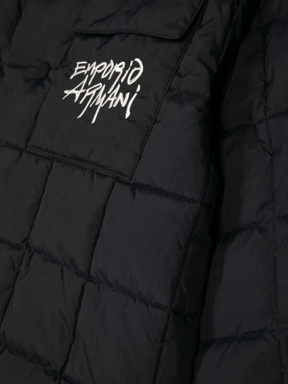 Emporio Armani Kids Jack met geborduurd logo Zwart